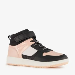 Blue Box Hoge meisjes sneakers roze zwart Hot