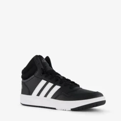 Adidas Hoops Mid 3.0 hoge kinder sneakers zwart Best