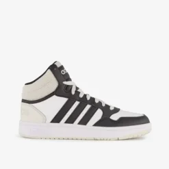 Adidas Hoops Mid 3.0 kinder sneakers wit zwart Outlet