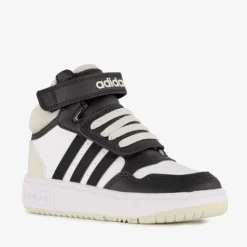 Adidas Hoops Mid 3.0 kinder sneakers wit zwart