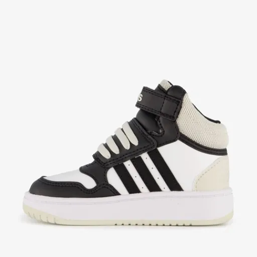 Adidas Hoops Mid 3.0 kinder sneakers wit zwart