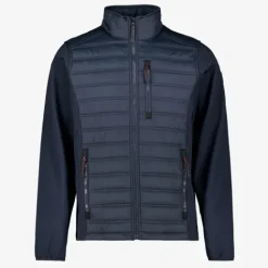 Kjelvik Hybride heren outdoor jas donkerblauw Online