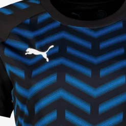 Puma IndividualBLAZE dames sport T-shirt zwart blauw