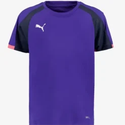 Puma IndividualLIGA kinder sport T-shirt paars Sale