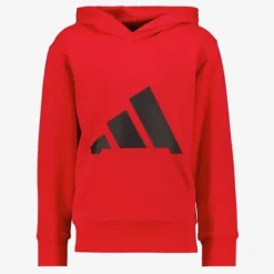 Adidas J SL FL kinder hoodie rood