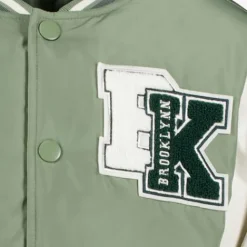 Unsigned Jongens baseball bomberjack groen New