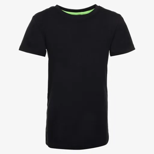 Unsigned Jongens basic T-shirt zwart Best