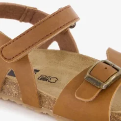 Groot Jongens bio sandalen cognac Clearance