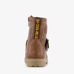 Blue Box Jongens boots met smiley bruin Discount