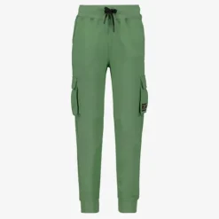 Unsigned Jongens cargo joggingbroek groen Clearance