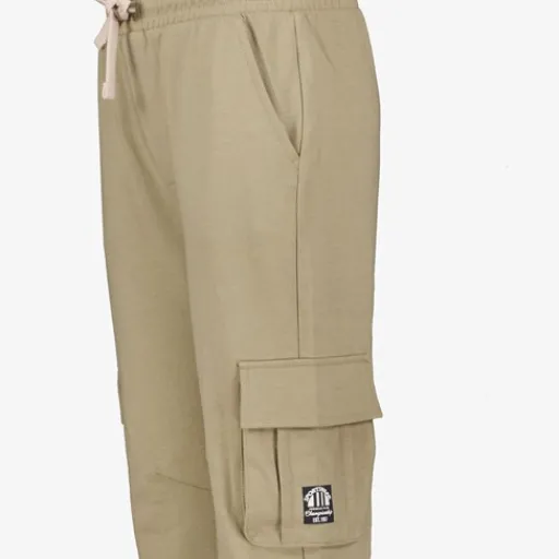 Unsigned Jongens cargo joggingbroek beige Best