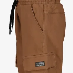 Unsigned Jongens cargo joggingbroek bruin