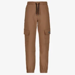 Unsigned Jongens cargo joggingbroek bruin New