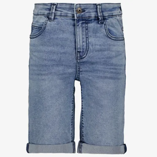 Unsigned Jongens denim short blauw