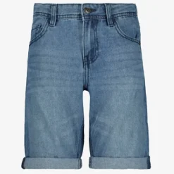 Unsigned Jongens denim short donkerblauw New