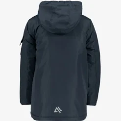 Unsigned Jongens halflange winterjas blauw Best