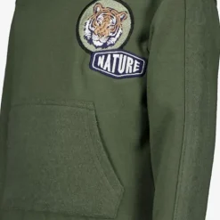 Unsigned Jongens hoodie groen Outlet