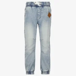 Unsigned Jongens jog denim blauw Hot