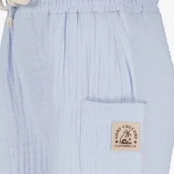 Unsigned Jongens mousseline short lichtblauw Discount