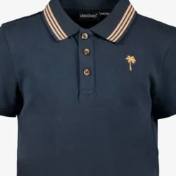 Unsigned Jongens polo donkerblauw Hot