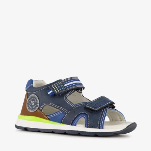 Blue Box Jongens sandalen blauw bruin Discount