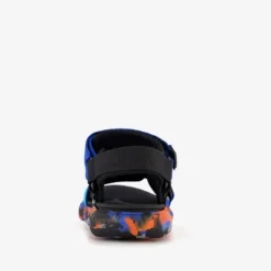 Blue Box Jongens sandalen blauw oranje Best