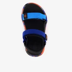 Blue Box Jongens sandalen blauw oranje Best