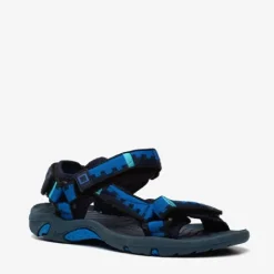 Blue Box Jongens sandalen blauw zwart Hot