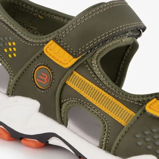 Blue Box Jongens sandalen groen oranje