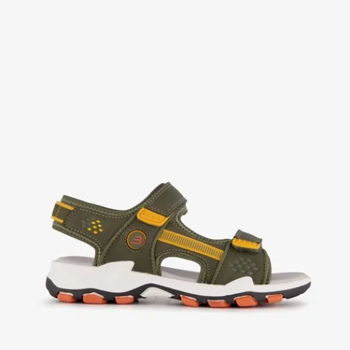 Blue Box Jongens sandalen groen oranje