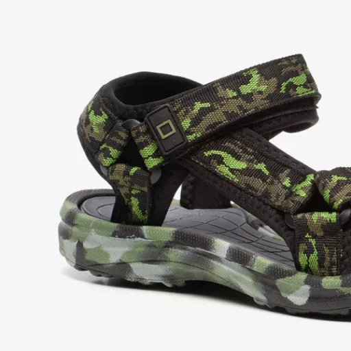 Blue Box Jongens sandalen met camouflageprint