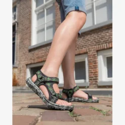 Blue Box Jongens sandalen met camouflageprint