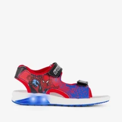 Spider-Man Jongens sandalen met lichtjes rood Clearance
