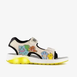 Pokemon Jongens sandalen met lichtjes geel Hot