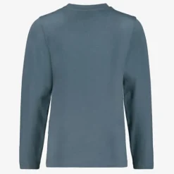 Unsigned Jongens shirt met borstzakje blauw Best