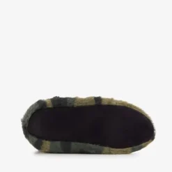 Thu!s Jongens sloffen groene camouflage Discount