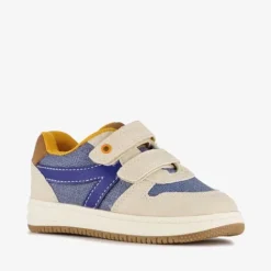 Blue Box Jongens sneakers beige blauw Best