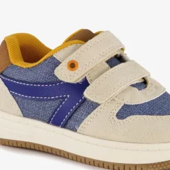 Blue Box Jongens sneakers beige blauw Best
