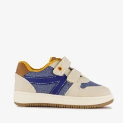 Blue Box Jongens sneakers beige blauw Best