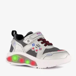 Blue Box Jongens sneakers grijs met lichtjes