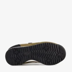 Blue Box Jongens sneakers legergroen zwart Outlet