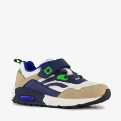 Blue Box Jongens sneakers met airzool beige blauw Online