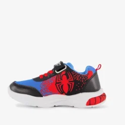 Spider-Man Jongens sneakers met lichtjes blauw New