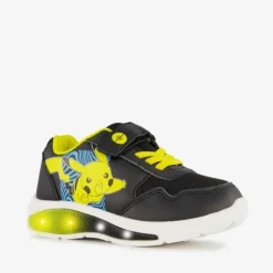 Pokemon Jongens sneakers met lichtjes zwart geel Hot