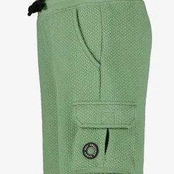 Unsigned Jongens sweat short groen Outlet