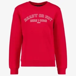 Unsigned Jongens sweater rood Discount