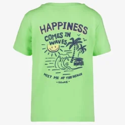 TwoDay Jongens T-shirt met backprint groen Online