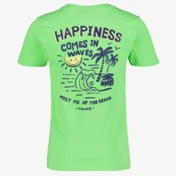 TwoDay Jongens T-shirt met backprint groen Discount