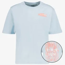 Name it Jongens T-shirt met backprint blauw Discount