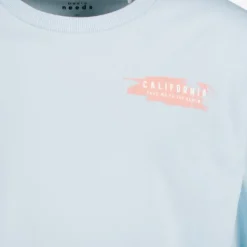 Name it Jongens T-shirt met backprint blauw Discount